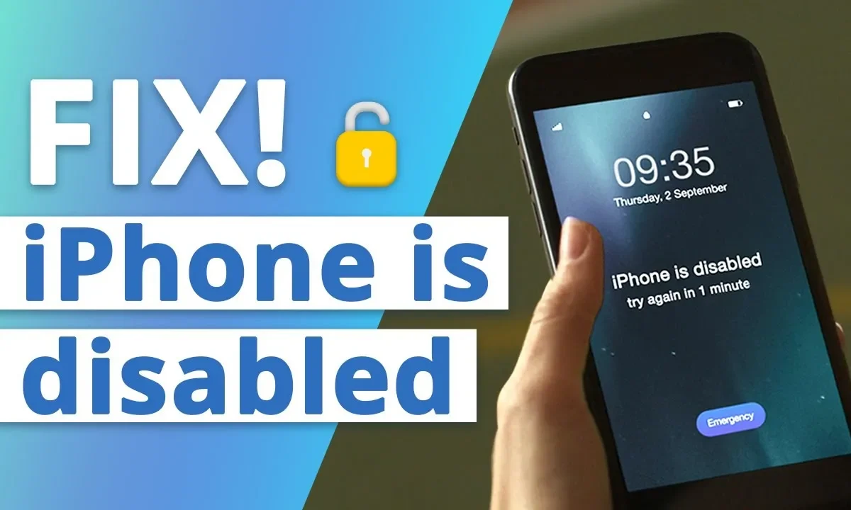 How to Unlock Disabled iPhone