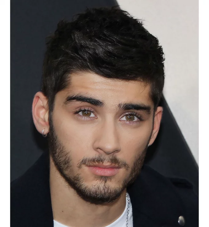 Sexy hairstyle for men: Zayn Malik's blow-dry on short hair